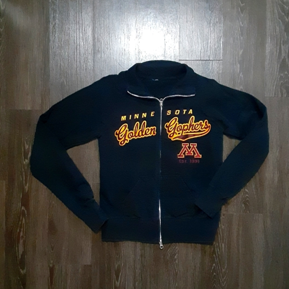 MN Golden Gophers Zip Up Sweatshirt